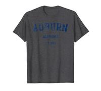 Auburn Alabama Distressed Text Sport Style T-Shirt