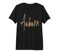 Auburn Alabama Vintage Elegant Design Premium T-Shirt