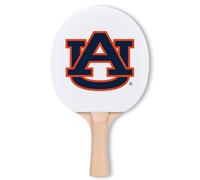 Auburn University Ping Pong Paddle - Officially Licensed Tigers Ping Pong Racket with ITTF Rubber & 5-Ply Wood Blade - Fan Gift for Game Room, Dorm, or Office by Westrick