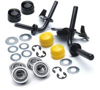 AUC10011 AUC10012 Front Axle Steering Spindle GY22521 GY22316, Wheel Bearing Kit for John Deere D105 D110 D120 D125 D130 D140 D150 D155 D160 D170 X105 X115R X125 X135R X140 X145 X155R X165 92H X167R