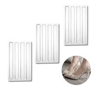 AUCANNIO 12 PCS GelHeel Grips, Clear, Women's Heel Grips for Ladies Shoes, Sandals, Slingbacks, Sneakers, Boots, Flats, High Heels