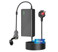 AUCARAUTO 110-240V to 12V Cigarette Lighter Socket, Upgraded 20A/240W/3.54M Mains to 12V Plug Adapter AC/DC Car Power Supply Adapter, AC to DC Converter Transformer for Car Powered Device (C20)