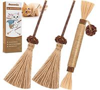 Aucenix Catnip Sticks - Natural Matatabi Silvervine Chew Toys for Indoor Cats & Kittens, Stress Relief (3PCS)