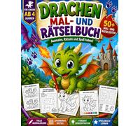 Auch ein kleiner Drache kann Großes schaffen: Rätsel Mal und Lernen