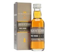Auchentoshan Three Wood Single Malt Scotch, 5cl Miniature