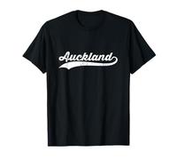 Auckland New Zealand Vintage Cursive City Name Vacation Mode T-Shirt