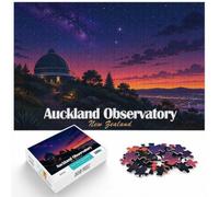 Auckland Observatory New Zealand Night Sky Jigsaw Puzzle, 1000 Piece
