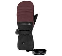 Auclair - A-Peak 2-In-1 Mitt Women Burgundy Black - S - Mitten