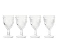 Auclair Set Of Four Wine Glasses Premier Housewares Clear One Size
