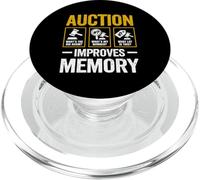 Auction Funny Auctioneer PopSockets PopGrip for MagSafe