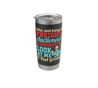 Auction Funny Freight Auctioneer Stainless Steel Insulated Tumbler