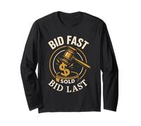 Auction House Staff Antique Appraiser Auctioneer Gift Long Sleeve T-Shirt