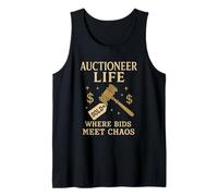 Auction House Staff Antique Appraiser Auctioneer Gift Tank Top