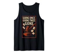 Auction House Staff Antique Appraiser Auctioneer Gift Tank Top