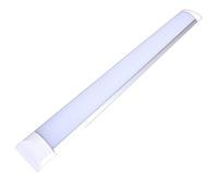Auctionzltd 10IPI 2X Hight Lumen 5FT 50w LED Batten Tube Linear Light Slim Ceiling Surface Mounted Daylight Wide 1500mm 150cm Low Energy Saving Bedroom Office Utility Strip Fitting 6000k