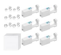 Aucuu Ear Piercing Gun, Painless Self Ear Piercing Kit, Safety Asepsis Earring Ear Stud Gun Kit Tool with 6 Ear Studs for Girls Women Men