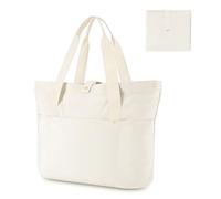 Aucuu Tote Bag, Shoulder Bag, Handbags, Ladies Large Travel Tote Bag for Beach, Foldable Tote bag with Zipper for Men and Women, Gym, Work, School, Shopping, 42 * 15 * 30 cm