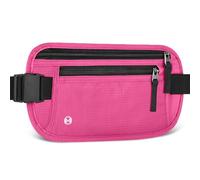 Aucuu Travel Money Belt with RFID Blocking, Ultra-Thin Passport Holder for Travel, Waist Pack Anti Theft, Hidden Travel Wallet Under Clothes to Protect Cash, Credit Cards Passport for Women, Men