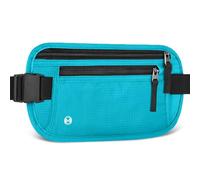 Aucuu Travel Money Belt with RFID Blocking, Ultra-Thin Passport Holder for Travel, Waist Pack Anti Theft, Hidden Travel Wallet Under Clothes to Protect Cash, Credit Cards Passport for Women, Men