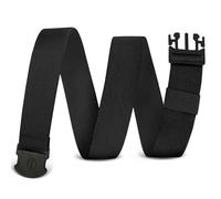 Aucuu Work Belt, Elastic Stretch Work Belt, Adventure Web Sports Belts, Adjustable Waist Band with No Metal Buckle for Women Men for Jeans, Pants, Work, Hiking-140cm