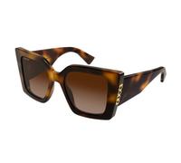 Gucci GG2039S 002 Woman Sunglasses Acetate Havana Brown Butterfly