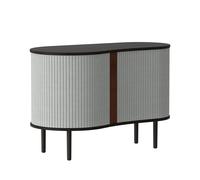 Audacious Cabinet Black Oak/Sterling
