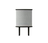 Audacious Side Table Black Oak/Sterling