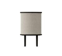 Audacious Side Table Black Oak/White Sands