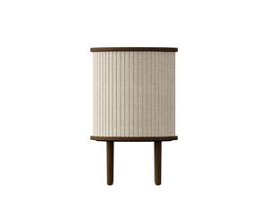 Audacious Side Table Dark Oak/White Sands