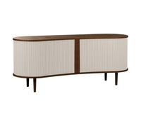 Audacious Sideboard Dark Oak/White Sands