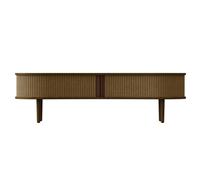 Audacious TV Bench Dark Oak/Sugar Brown