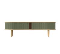 Audacious TV Bench Oak/Morning Meadows