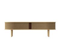 Audacious TV Bench Oak/Sugar Brown
