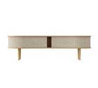 Audacious TV Bench Oak/White Sands