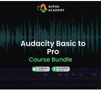 Audacity Basic to Pro Course Bundle Alpha Academy Code
