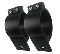 Audak 1 Pair 3 Inch Aluminum Mounting Bracket Tube Clamp for Bullbar Roof Rack Roll Cage (76-81mm/3-3.2 Inch Adjustable)