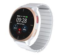 Audar E2 Senior Smartwatch with Fall Detection & SOS, 24/7 Heart Rate/Blood Pressure/SpO₂/Temperature Monitoring, IoT AI Wellbeing Reports & Health History, Cloud Dashboard, No Smartphone/App Needed