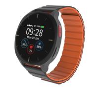 Audar E2 Senior Smartwatch with Fall Detection & SOS, 24/7 Heart Rate/Blood Pressure/SpO₂/Temperature Monitoring, IoT AI Wellbeing Reports & Health History, Cloud Dashboard, No Smartphone/App Needed