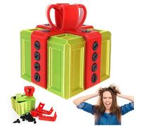 Audasi Annoying Gift Box With Twist Storage - Funny 3D Printing Really Annoying Gifts With Screws - Gag Prank Novelty Gift Wrap Box for Christmas(Yellow-Green)