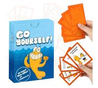 Audasi Go Fish Card Game,The Adult Go F* Yourself Card Game 48 Cards for 2+ Players Deck Night Party Games of Life Classic Interactive Funny Gifts for Friends
