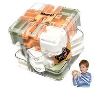 Audasi Large Labyrinth 3D Puzzles Maze Cube, Engaging Brain Teaser Toy Logical Challenge Maze Puzzle Cube Toy Interactive Mazes Game Education Sensory Toys Gift for Stress Relief and Logic Development