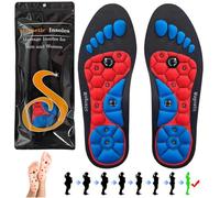 Audasi Magnetic Insoles for Slimming Insoles Work Shoes Relieve Plantar Fasciitis Reflexology Acupressure Insoles Orthopedic Insoles for Relieving Foot Fatigue Men Women
