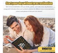 Audasi The Anti Planner How to Get Stuff Done When You Don't Feel Like It Creative Planner for Adults Productivity Planner 100+ Productivity Tools To Beat Procrastination Burnout Stress Anxiety Relief