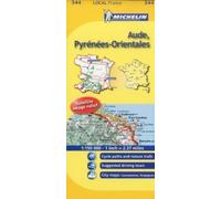 Aude, Pyrenees-Orientales (Michelin Local Maps) Map Edition by Michelin published by Michelin Maps (2008)