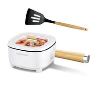 Audecook Electric Hot Pot 2L, Non-stick electric pot with Dual Power | Portable Electric Cooking Pot for Ramen, Pasta, Soup, Steak, Eggs and Fried Rice, Ideal for Home, Dorm, Office and Travel