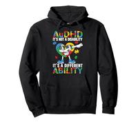 AuDHD Disability Autism ADHD Neurodiversity Pullover Hoodie