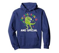 AuDHD Disability Autism ADHD Neurodiversity Pullover Hoodie, Adult Unisex, Navy Blue, Large