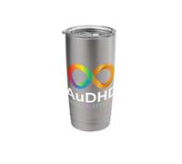 AuDHD Twice Exceptional Pride Stainless Steel Insulated Tumbler