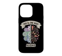 AuDHD Two Operating Systems One Body Adult Art Case for iPhone 14 Pro Max