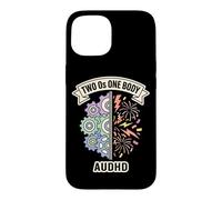 AuDHD Two Operating Systems One Body Adult Art Case for iPhone 15